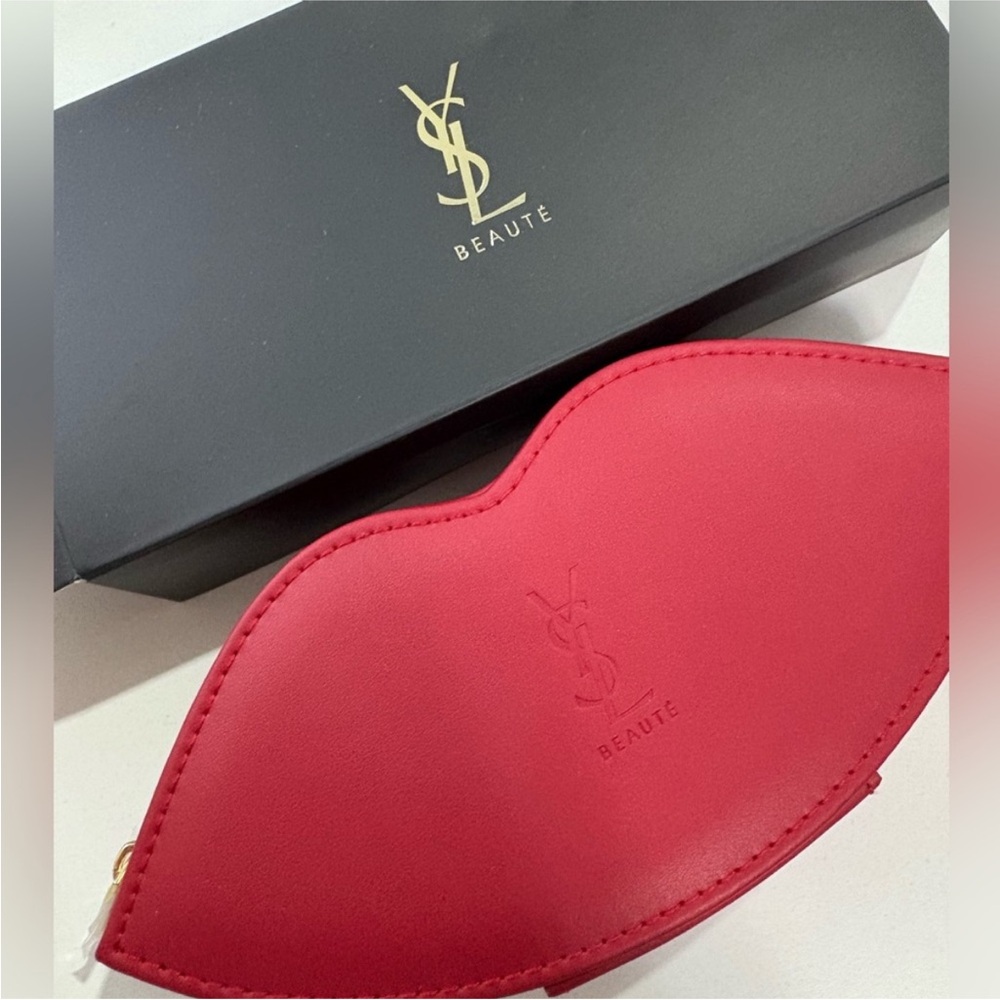 YSL Black Makeup Brush Set with Red Case - Picture 9 of 10